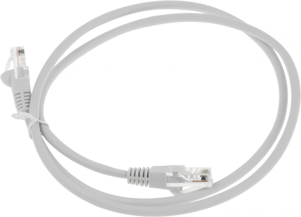 Патч-корд Buro LSZH UTP cat5E 1м серый RJ-45 (m)-RJ-45 (m) (UTP-5E-1M-G-LSZH)