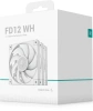 Вентилятор для корпуса Deepcool FD12 ARGB 120х120x25 белый 4-pin 26.9дБ (упак.:3шт) (R-FD12-WHAPN3-G) Ret