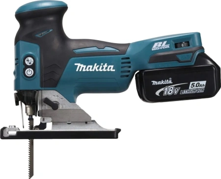 Лобзик Makita DJV181RTJ +3пил. 3500ходов/мин от аккумулятора (кейс в комплекте)
