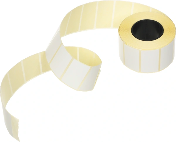 Термоэтикетки Cactus Eco CS-TE43251000 сегм.:43x25мм самоклей. д.вн.рул.80мм д.вт.40мм 1000шт/рул белый