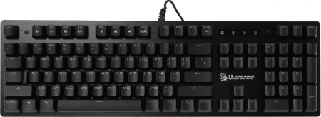 Клавиатура A4Tech Bloody B825R механическая черный USB for gamer LED (B825R (RED SWITCHES))