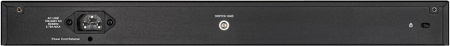 Коммутатор D-Link DGS-1210-52MP/F (L2) 48x1Гбит/с 4xКомбо(1000BASE-T/SFP) 4SFP 48PoE 370W настраиваемый