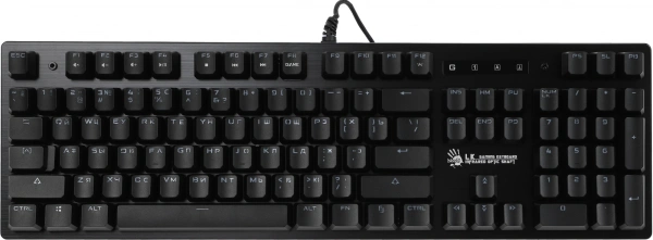 Клавиатура A4Tech Bloody B825R механическая черный USB for gamer LED (B825R (RED SWITCHES))