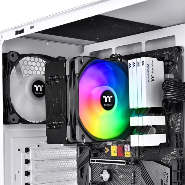 Устройство охлаждения(кулер) Thermaltake UX200 SE ARGB Soc-AM5/AM4/1151/1200/1700 Al+Cu 170W LED Ret