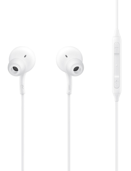 Гарнитура вкладыши Samsung EO-IC100 1.2м белый проводные в ушной раковине (EO-IC100BWEGRU)
