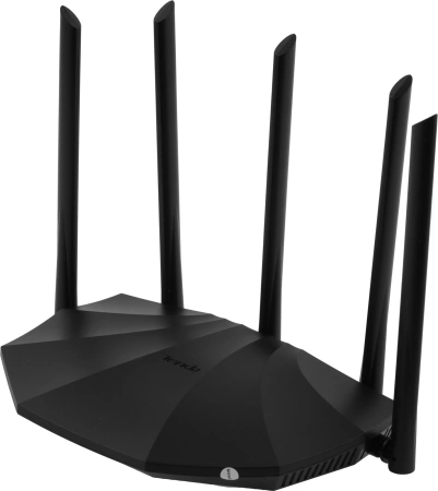 Роутер беспроводной Tenda TX2 Pro AX1500 10/100/1000BASE-TX черный