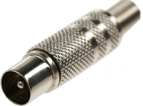 Штекер антенный Premier 4-010/1 Coax (m) серебристый