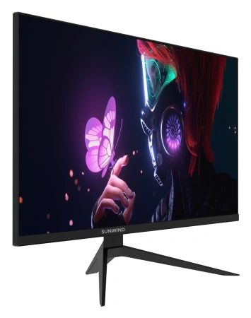 Монитор SunWind 27" SUN-M27BG130 черный VA 3ms 16:9 HDMI матовая 350cd 178гр/178гр 2560x1440 165Hz G-Sync VGA DP FHD 4.9кг