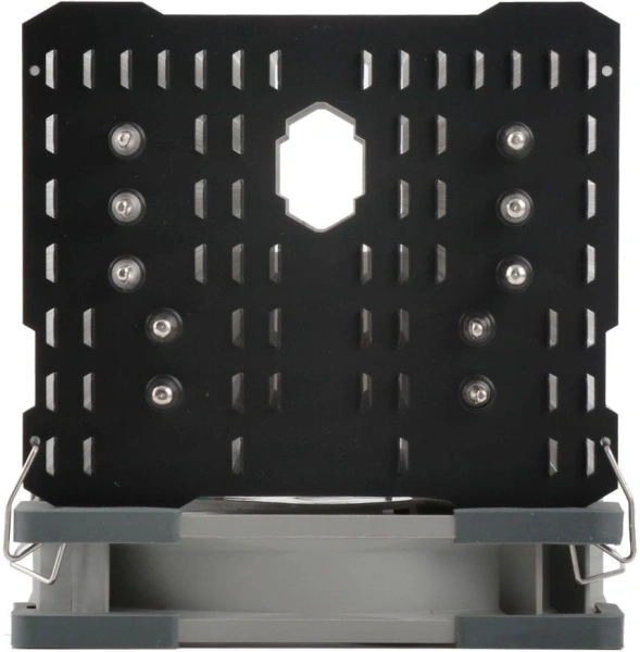 Устройство охлаждения(кулер) Thermalright Macho 120 Rev.B Soc-AM4/AM3+/1150/1151/1200/2011/2066/1700 черный 4-pin 19-25dB Al+Cu Ret (MACHO-120-B)