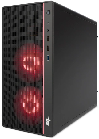 ПК IRU Game 510H6SEA MT i3 13100F (3.4) 16Gb SSD512Gb RTX3050 6Gb Free DOS GbitEth 500W черный (2074666)