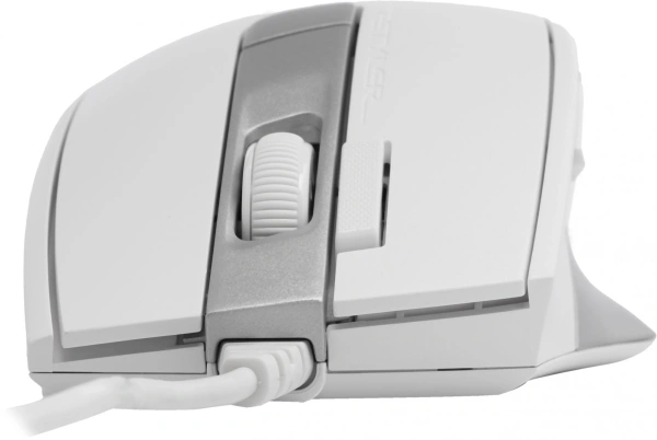 Мышь A4Tech Fstyler FM45S Air белый/серебристый оптическая (2400dpi) silent USB (7but)