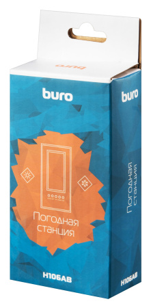 Погодная станция Buro H106AB серебристый