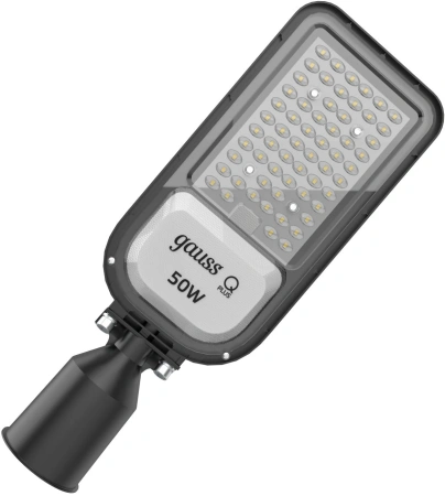 Светильник консольный Gauss Qplus 629535350 50Вт ламп.:70шт черный