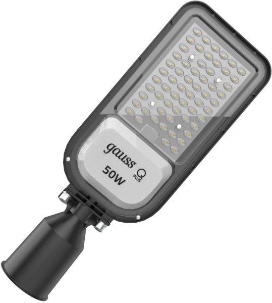 Светильник консольный Gauss Qplus 629535350 50Вт ламп.:70шт черный