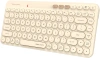 Клавиатура A4Tech Fstyler FBK36C AS бежевый USB беспроводная BT/Radio slim Multimedia (FBK36C AS)