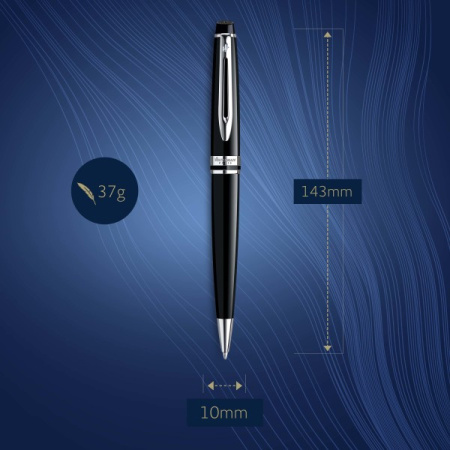 Ручка шариков. Waterman Expert 3 (CWS0951800) Black CT M син. черн. подар.кор.