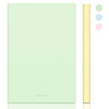 Блокнот Deli 22283LT-GREEN 210х143мм искусст. кожа 96л светло-зеленый