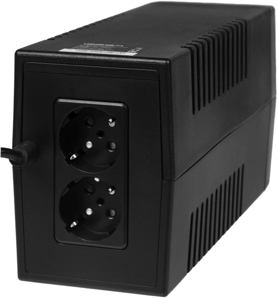 Источник бесперебойного питания Ippon Back Basic 1050 Euro 600Вт 1050ВА черный