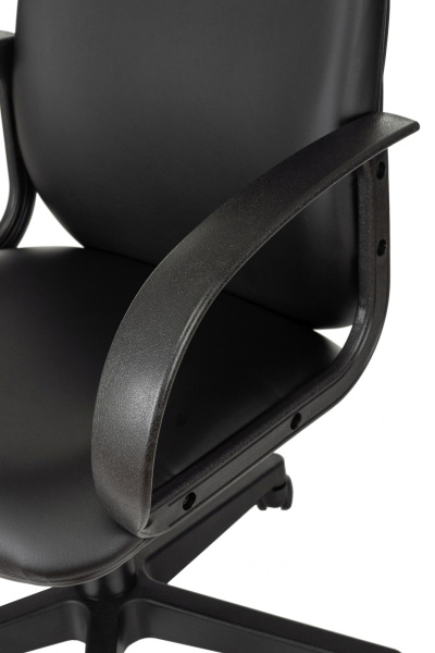 Кресло руководителя Бюрократ CH-808AXSN черный Or-16 эко.кожа крестов. пластик