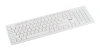 Клавиатура Acer OKW123 белый USB (ZL.KBDEE.00D)