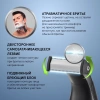Триммер Polaris PHC 0303RB черный/лайм 240Вт (насадок в компл:3шт)