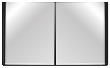 Папка с 60 прозр.вклад. Buro -ECB60BLACK A4 пластик 0.7мм черный