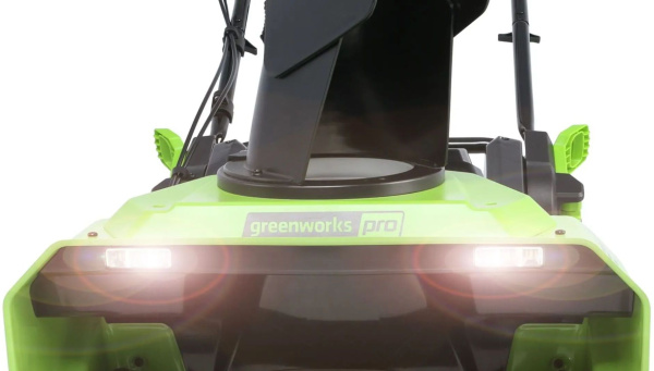 Снегоуборщик электр. Greenworks GD60PST 2кВт