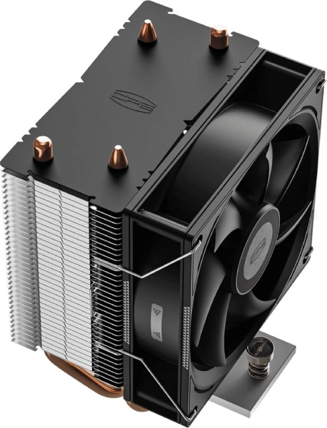 Устройство охлаждения(кулер) PcCooler R200 Soc-AM5/AM4/1200/1700/1851 черный 3-pin 30dB Al+Cu 110W Ret (R200-XXNWYX-US)