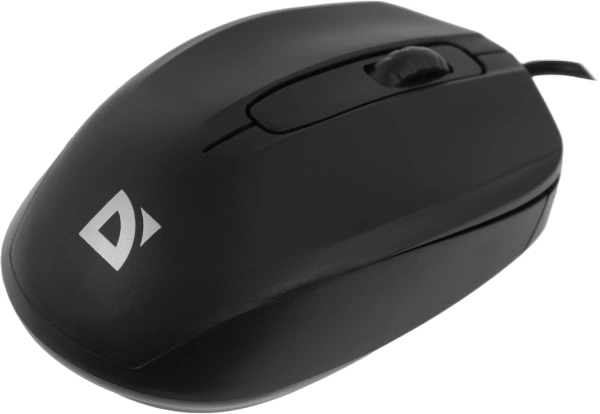 Мышь Defender Alpha MB-507 черный оптическая 1000dpi silent USB 2but (52507)