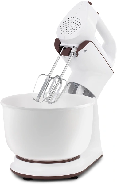 Миксер стационарный Vitek VT-1416 W 700Вт белый/коричневый