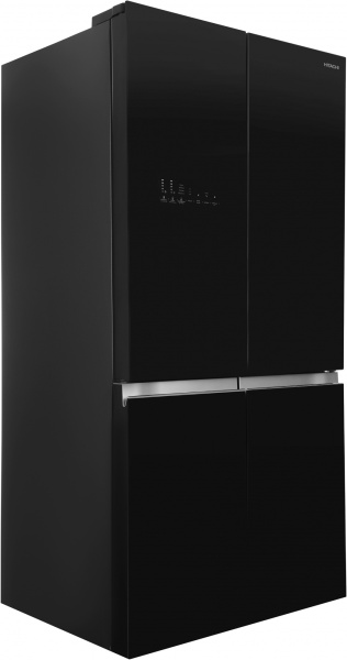 Холодильник Hitachi R-WB720VUC0 GBK 3-хкамерн. черный инвертер