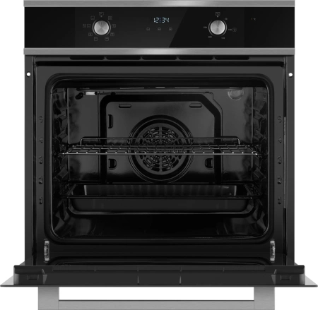 Духовой шкаф Электрический Weissgauff EOM 388 PDX Steam Clean нержавеющая сталь