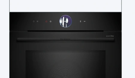 Духовой шкаф Электрический Bosch HMG976RB1S черный