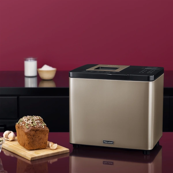 Хлебопечь Rondell RDE-1642 600Вт белый/черный