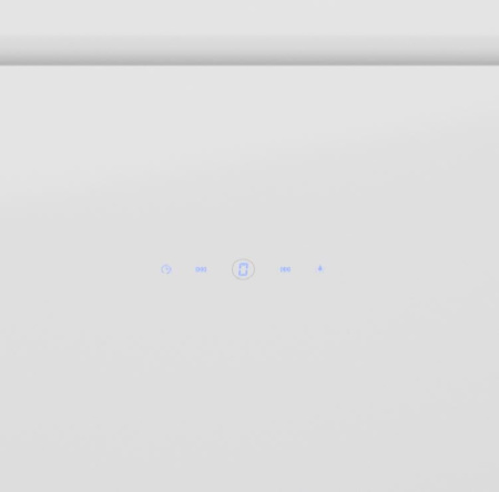 Вытяжка каминная Lex Furia 900 белый управление: сенсорное