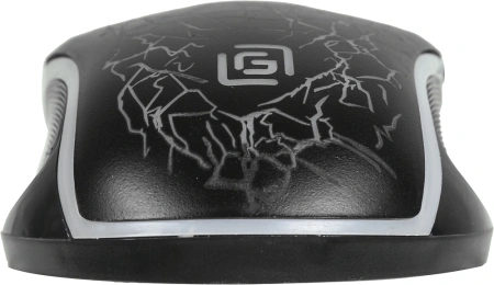 Мышь Оклик 395M SHADOW черный оптическая (1500dpi) USB для ноутбука (3but)
