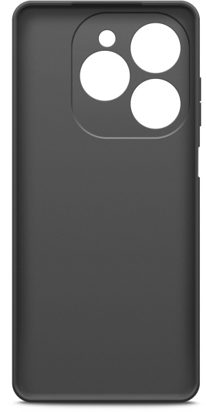 Чехол (клип-кейс) BoraSCO для Tecno Spark Go 2024 черный (72719)