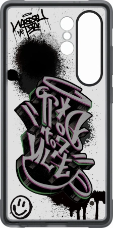 Чехол (клип-кейс) Samsung для Samsung Galaxy S25 Ultra Rugged Flipsuit Case S25 Ultra черный/прозрачный (EF-JS938CBEGRU)