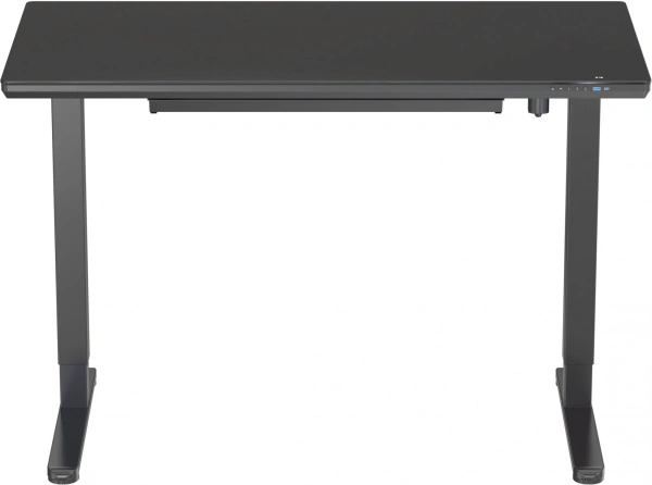 Стол для компьютера Cactus CS-EGD-BBK столешница стекло черный каркас черный