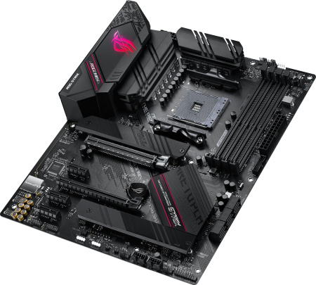 Материнская плата Asus ROG STRIX B550-F GAMING WIFI II Soc-AM4 AMD B550 4xDDR4 ATX AC`97 8ch(7.1) 2.5Gg RAID+HDMI+DP
