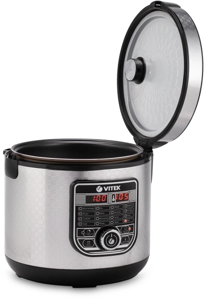 Мультиварка Vitek VT-4282 5л 860Вт серебристый