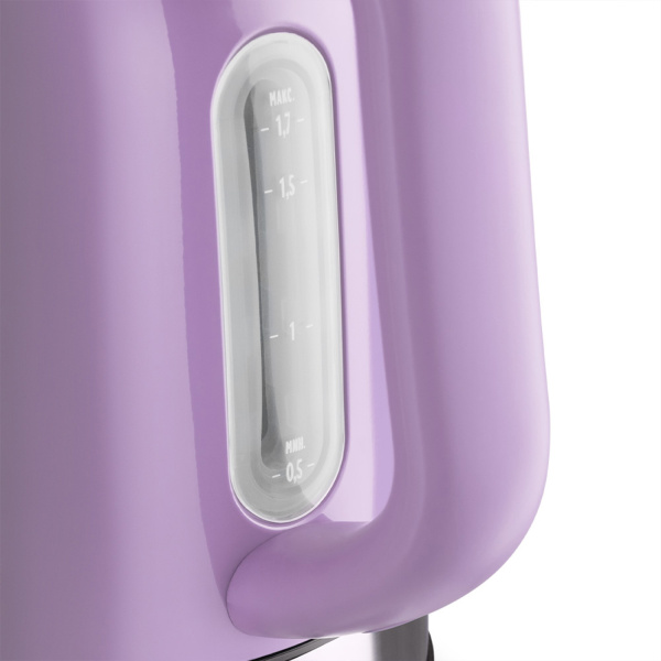 Чайник электрический Kitfort КТ-6147-1 1.7л. 2200Вт лавандовый корпус: металл/пластик