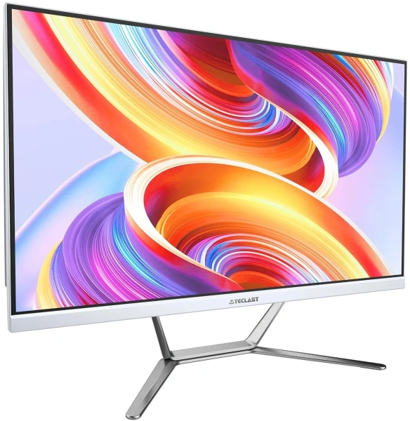Моноблок Teclast K24 Air 23.8" Full HD i7 12700 (2.1) 16Gb SSD1Tb UHDG 730 Windows 11 Professional GbitEth WiFi BT 120W клавиатура мышь белый 1920x1080