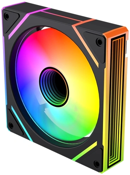 Вентилятор для корпуса Bloody BD-CF120ARGB2 ARGB 120х120x25 черный 4-pin 26дБ (BD-CF120ARGB2-BK) Ret