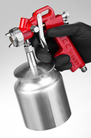 Краскораспылитель Зубр МС Н200 225л/мин соп.:1.3мм бак:0.75л