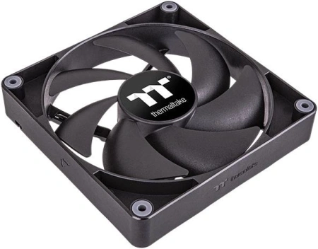 Вентилятор для корпуса Thermaltake CT120 120х120x25 черный 4-pin 25.8дБ (упак.:2шт) (CL-F147-PL12BL-A) Ret