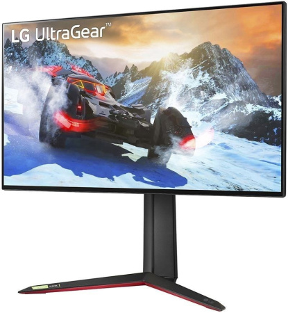 Монитор LG 27" UltraGear 27GP95R-B черный IPS LED 16:9 HDMI матовая HAS Piv 1000:1 360cd 178гр/178гр 3840x2160 144Hz G-Sync DP 4K USB 7.4кг