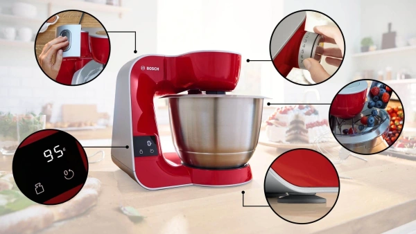 Кухонная машина Bosch MUM5X720 планетар.вращ. 1000Вт