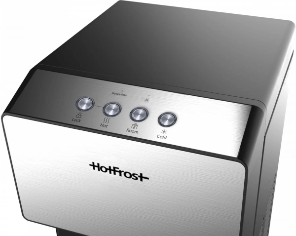 Пурифайер Hotfrost V450PUFSM напольный компрессорный серебристый/черный