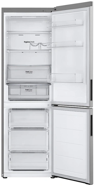 Холодильник LG GC-B459ANMW 2-хкамерн. серебристый